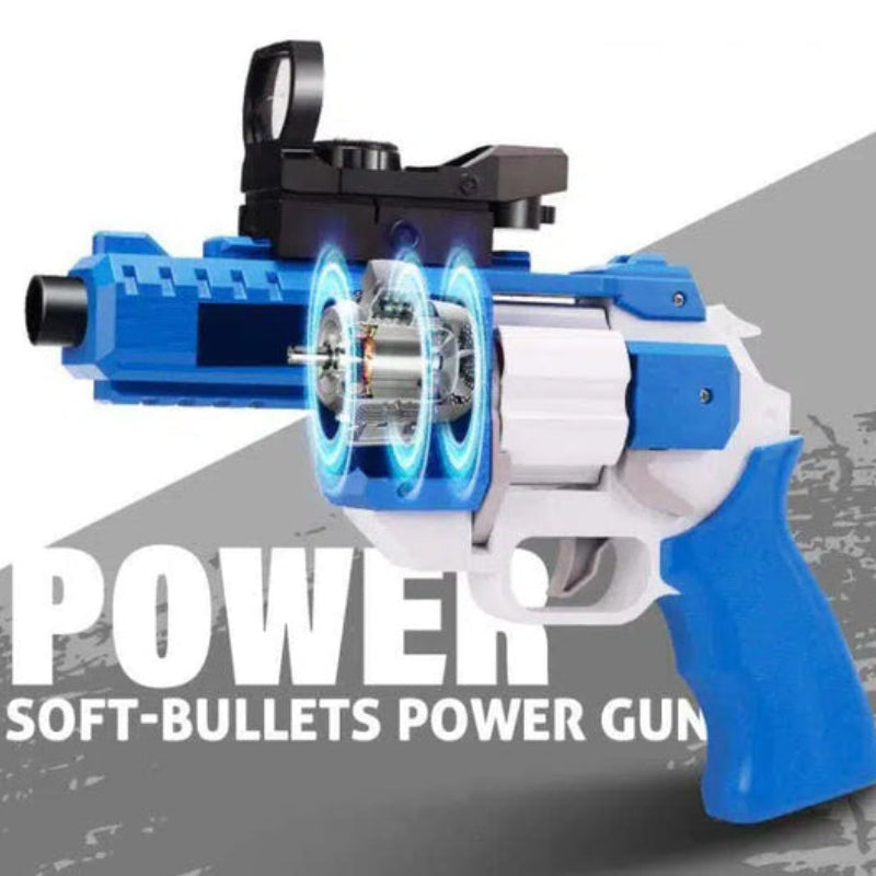 357 Revolver With Holographic Dot Sight Nerf Pistol