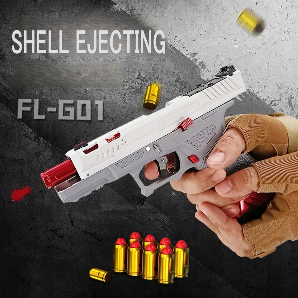 FL-G01 Glock 17 Nylon Semi Auto Nerf Pistol