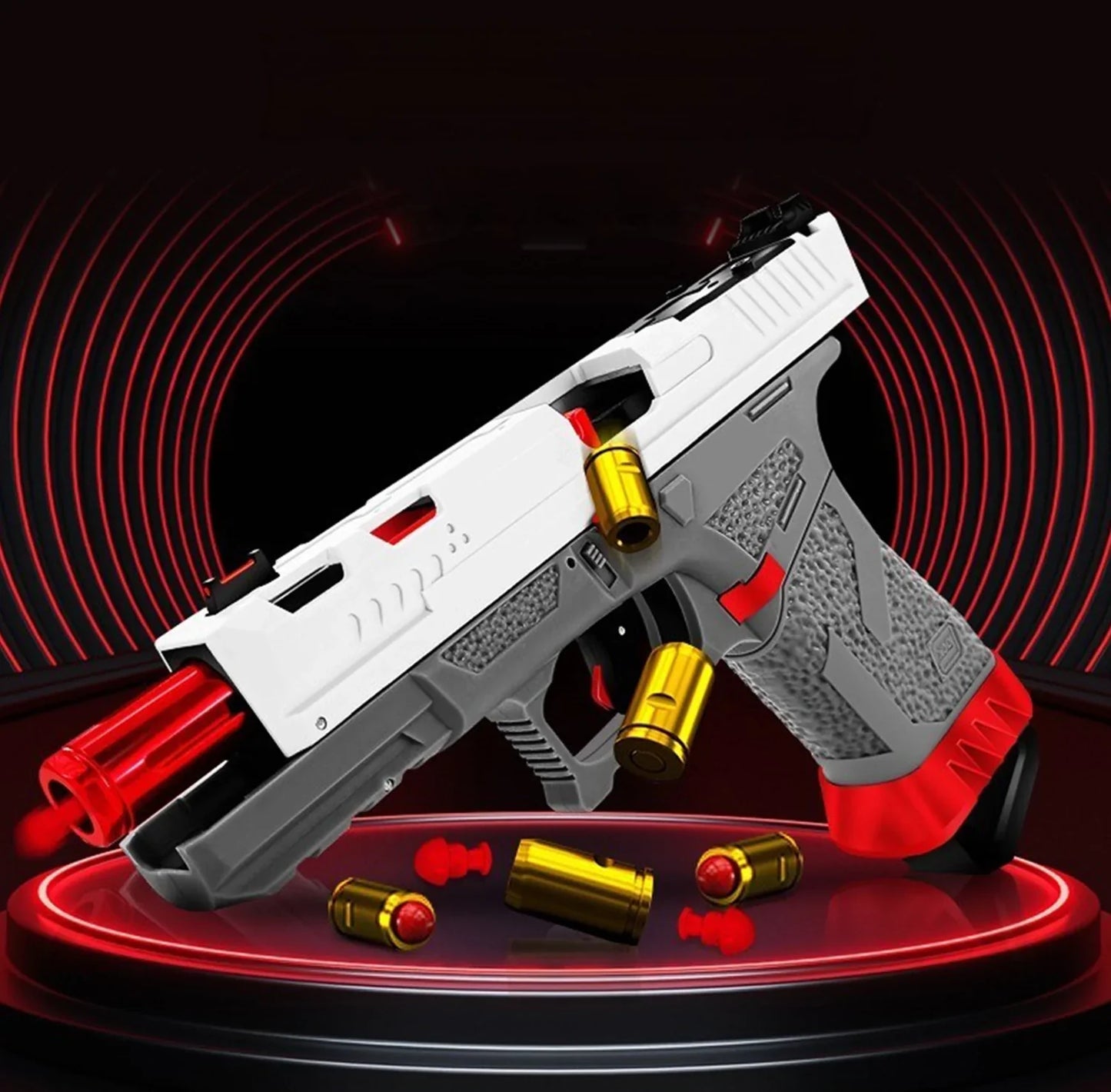 FL-G01 Glock 17 Nylon Semi Auto Nerf Pistol