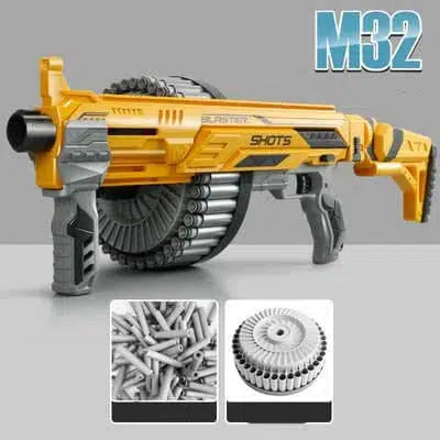 Fire Bull M32 Automatic Nerf Machine Gun