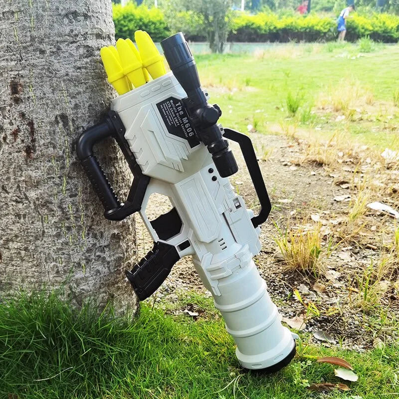 6 Hole With Sound Effects RPG Nerf Gun Rocket Launcher
