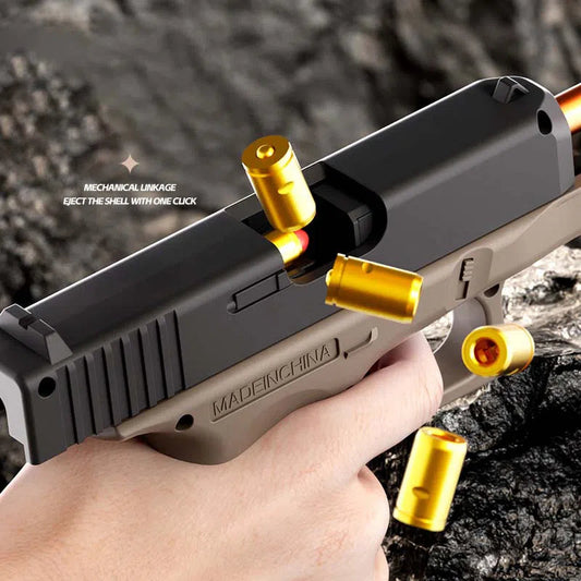 Glock 26 Semi Auto Blowback Plastic Nerf Pistol