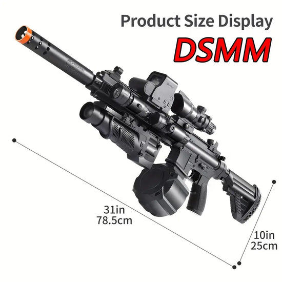 Dual Modes Dual Mag HK416 Gel Blaster Rifle