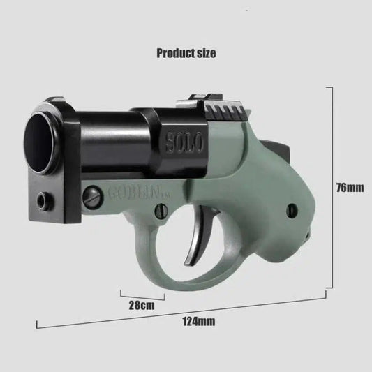 Goblin Alloy Pendant Shell Ejecting Mini Nerf Pistol