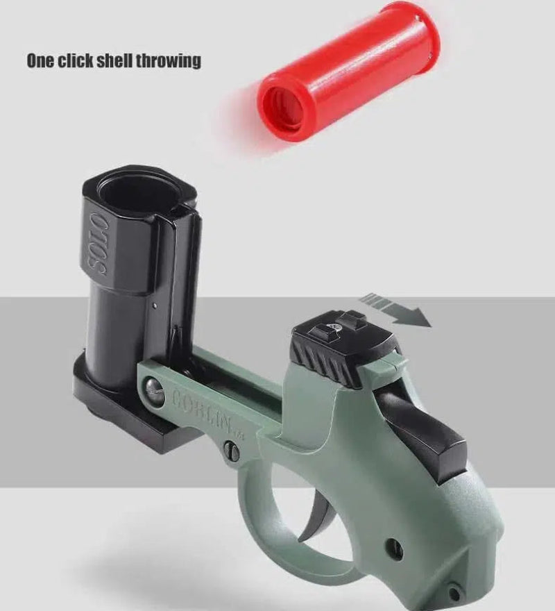 Goblin Alloy Pendant Shell Ejecting Mini Nerf Pistol