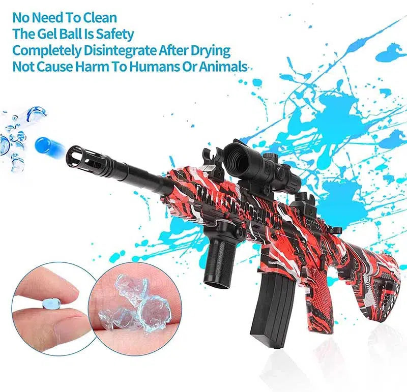 Plastic Graffiti Dual Modes HK416D Orbeez Gun