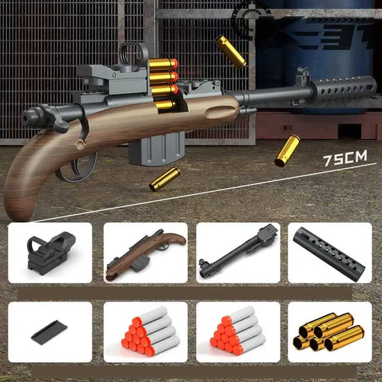 K-31 Shell Ejecting Bolt Action Nerf Rifle