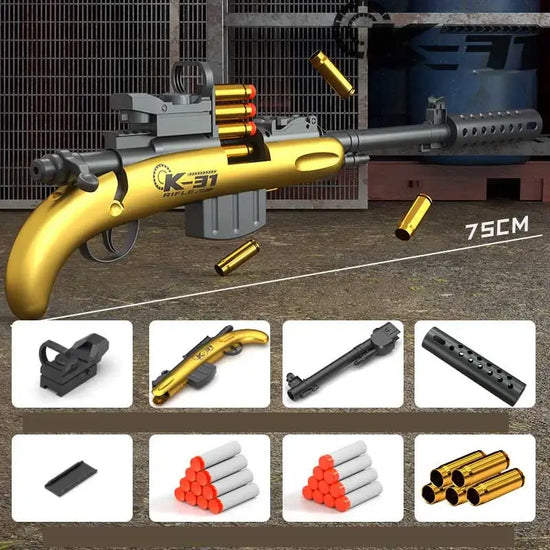 K-31 Shell Ejecting Bolt Action Nerf Rifle