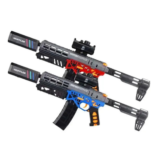 HD MK6 Skeleton Gel Blaster Rifle With Smoke Tracer
