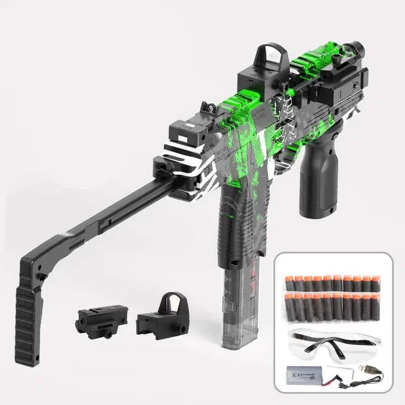 MP9 With Laser Submachine Electric Nerf SMG