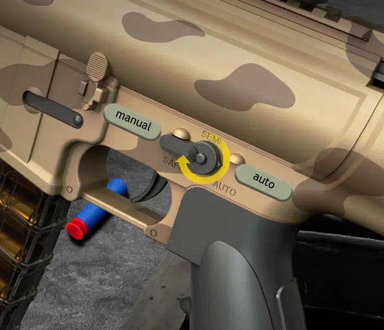 PDW Honey Badger Nerf Rifle With Dual Mag