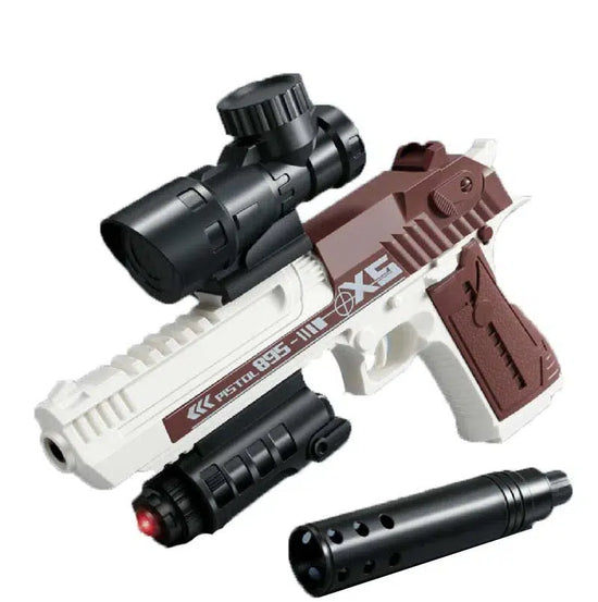 Desert Eagle Pistol Orby Gun With Target Set