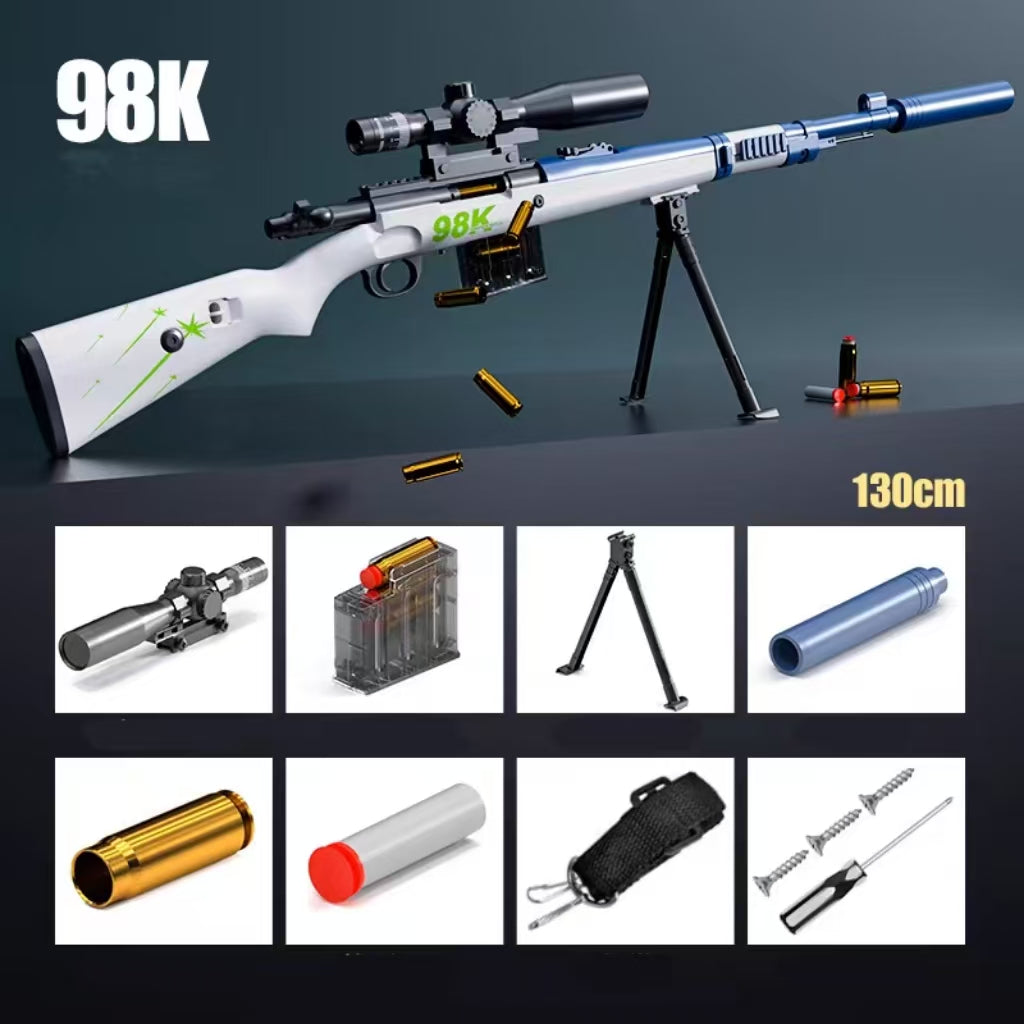 Body Sling Kar98k Gun Nerf Sniper Rifle