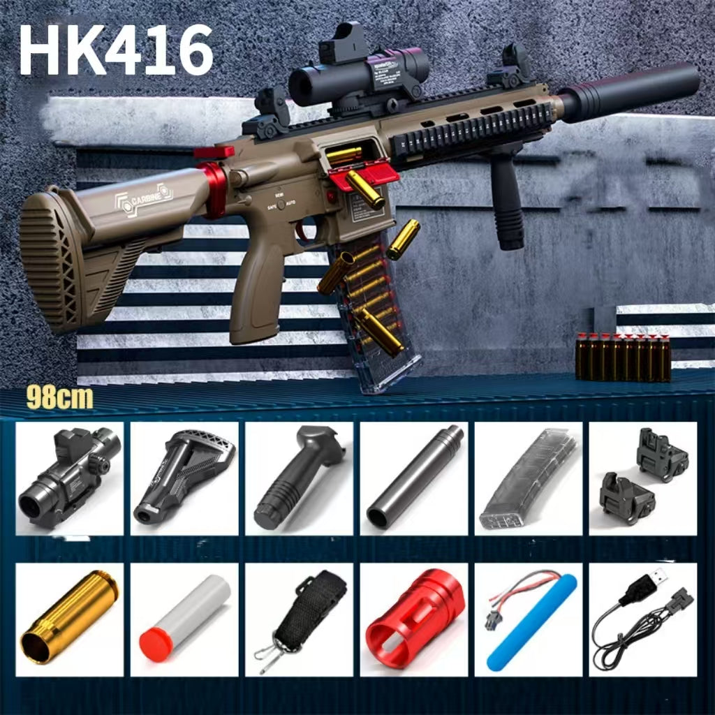 Discoloration Shell Ejection M4A1 Nerf Rifle