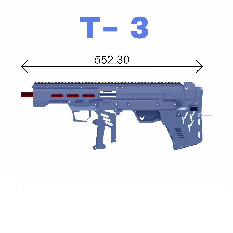 Inverted Scales AEG BK1 Electric Blaster
