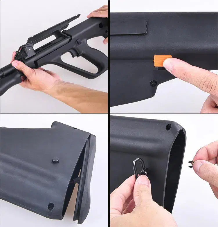 LH Steyr AUG A2 Gel Blaster 3 Modes Black