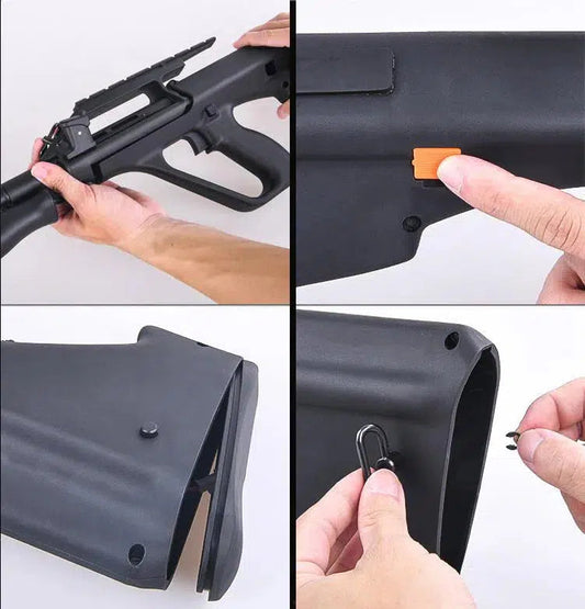 LH A2 Steyr Black AUG Gel Blaster With 3 Modes