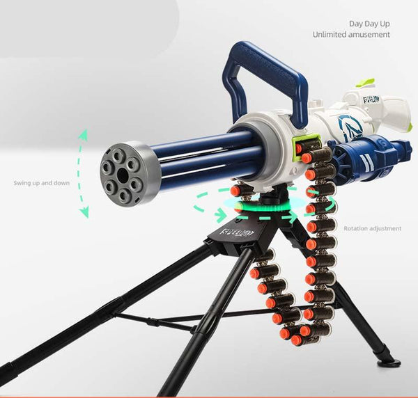 LH Dual Mode Belt Fed Gatling Nerf Machine Gun