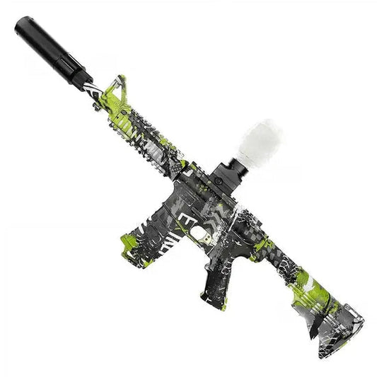 Graffiti M4 Auto Rifle Orbeez Gun With Hopper Fed