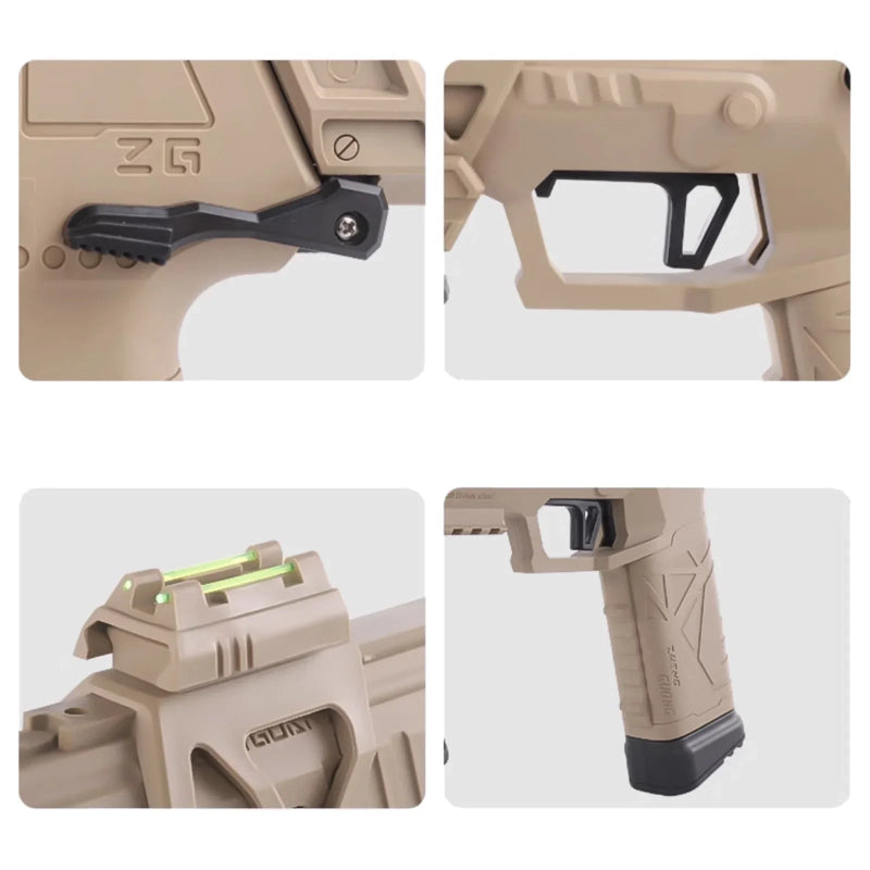 Lizzie Gecko 3.0 Tactical Nerf Pistol Toys