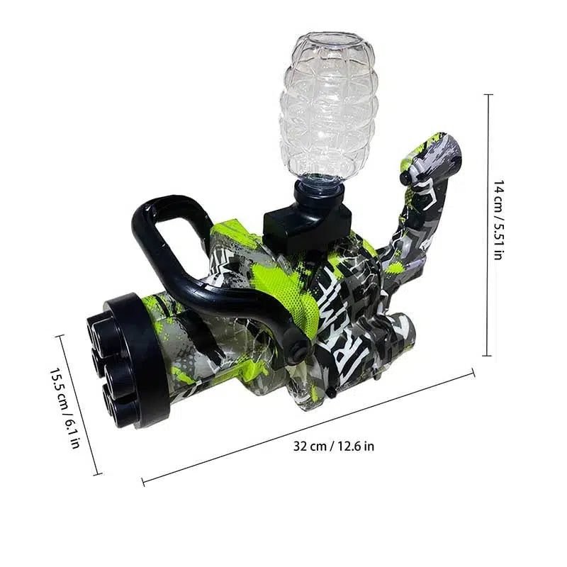 Mini M134 Hopper Fed Orbeez Gatling Gun