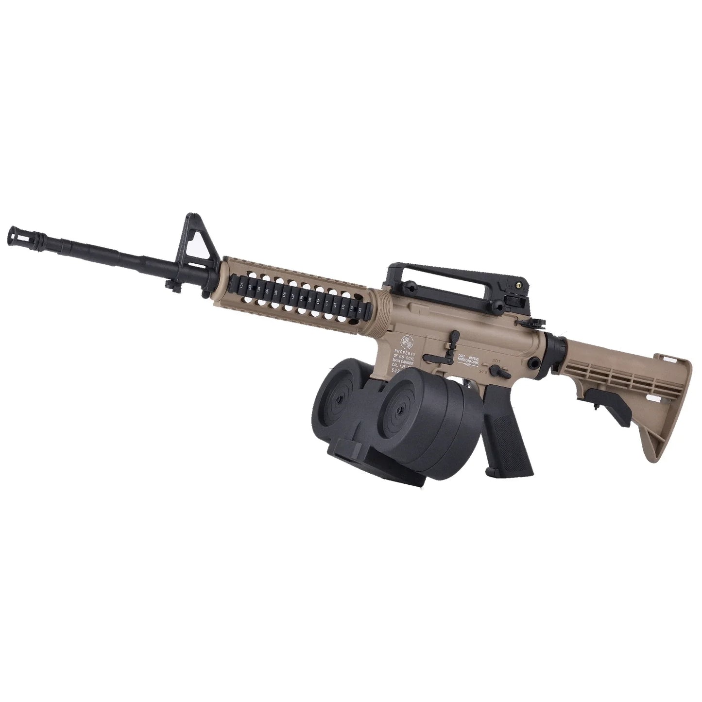 M16 Automatic Gel Blaster Rifle Optional Dual Drum Mag
