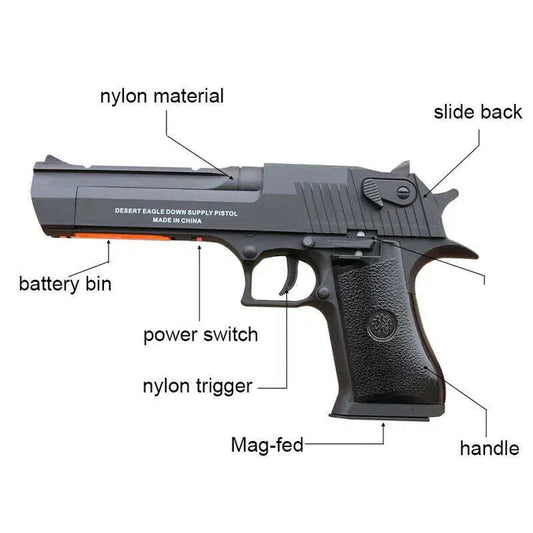 RX Full Auto Desert Eagle Gel Blaster Pistol