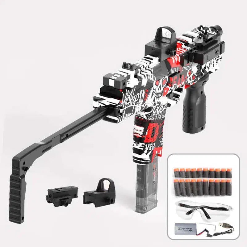 MP9 With Laser Submachine Electric Nerf SMG