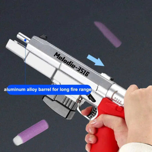 Cyberpunk Malorian Arms 3516 Metal Nerf Pistol