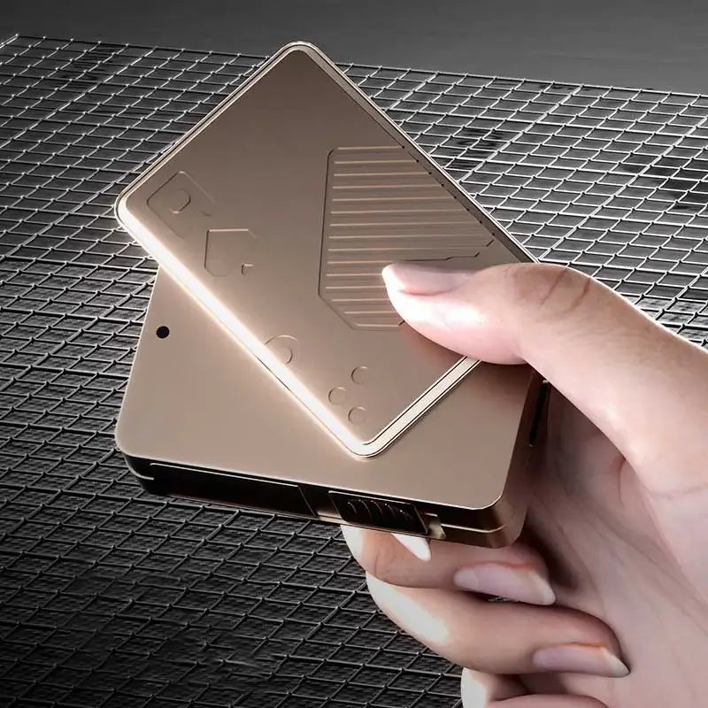 Poker Push Card Metal Fidget Slider Gun