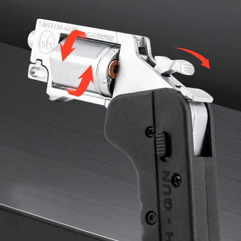 Mini Switch-Gun Metal Revolver Toy Gun