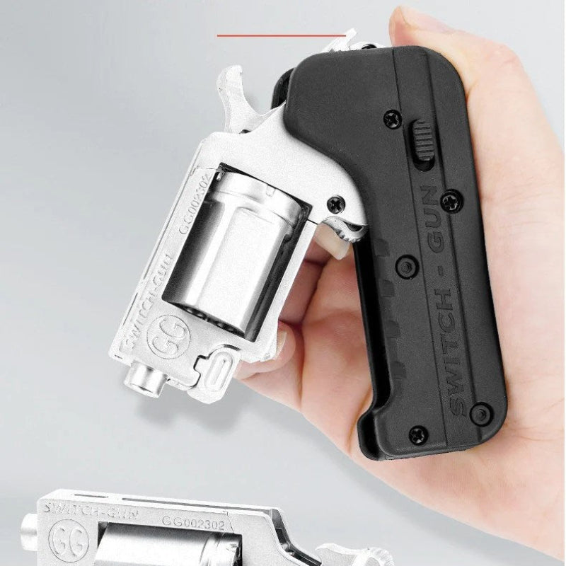 Mini Switch-Gun Metal Revolver Toy Gun