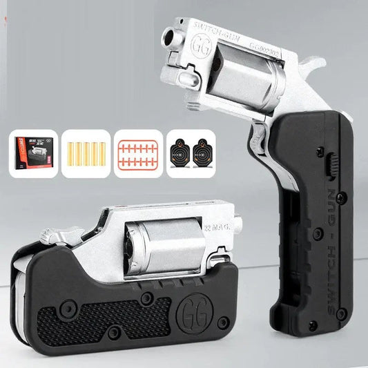 Mini Switch-Gun Metal Revolver Toy Gun