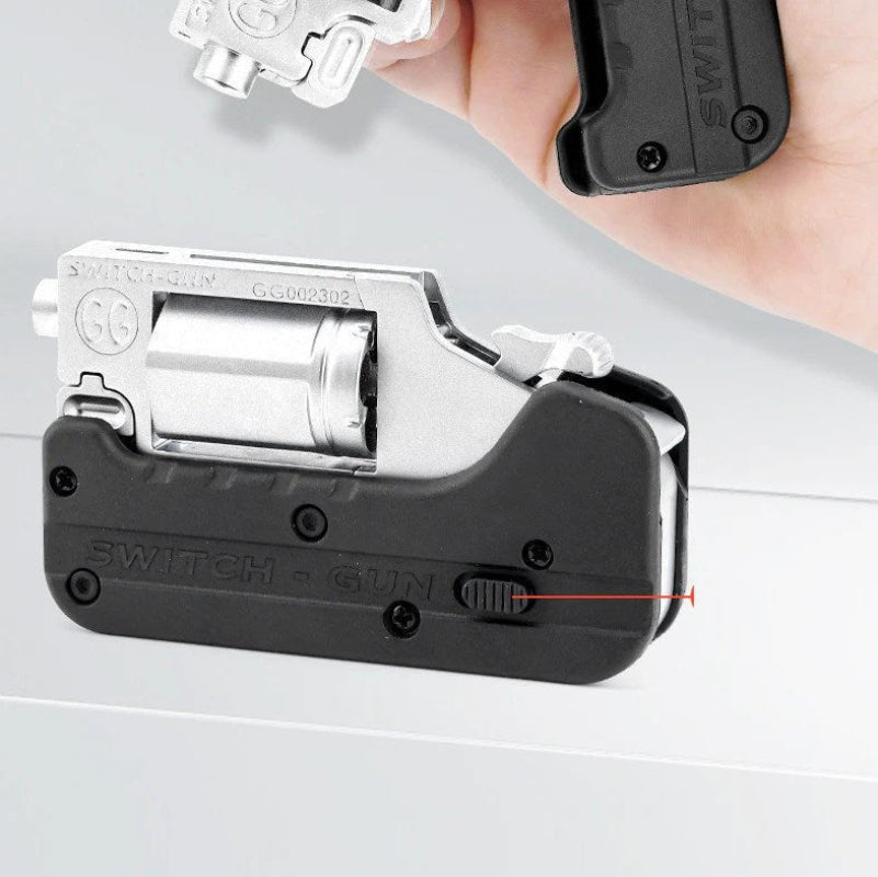 Mini Switch-Gun Metal Revolver Toy Gun