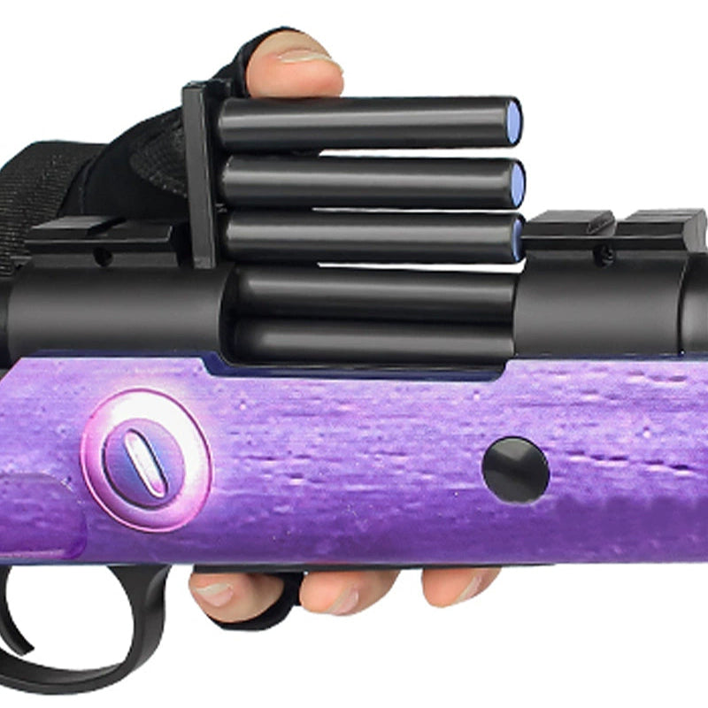 Purple Bolt Action Kar98k Sniper Rifle Nerf Guns