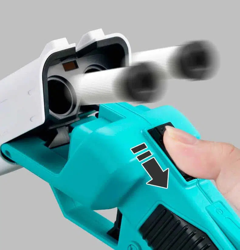 DX-12 Shotgun Double Barrel Nerf Punisher Gun