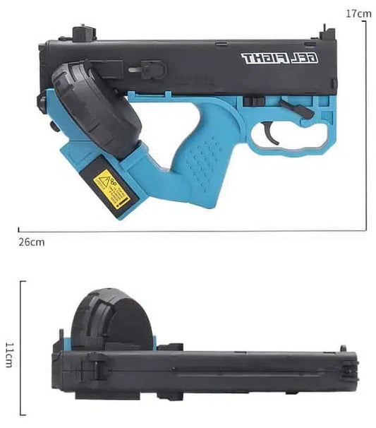 Electric 2077 Gel Blaster Pistol with Drum Magazine