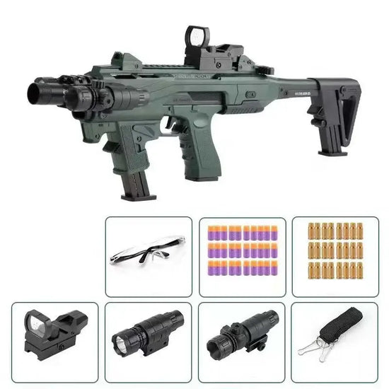 Arctic Fox Glock Shell Throwing Carbine Nerf SMG
