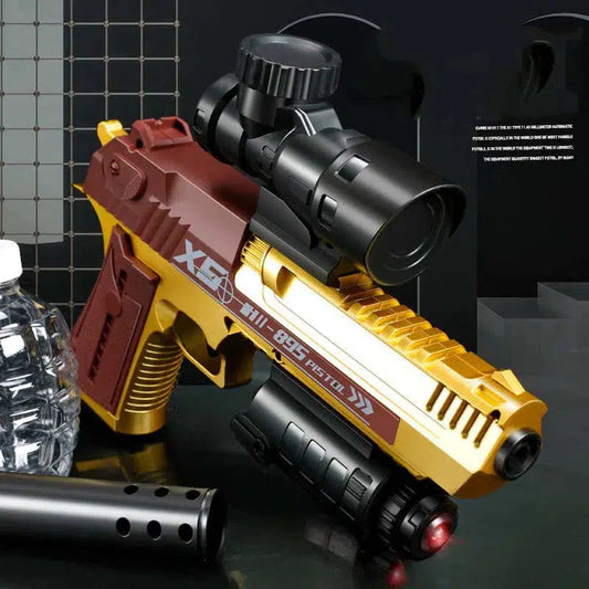 Desert Eagle Pistol Orby Gun With Target Set