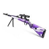 Purple Bolt Action Kar98k Nerf Sniper