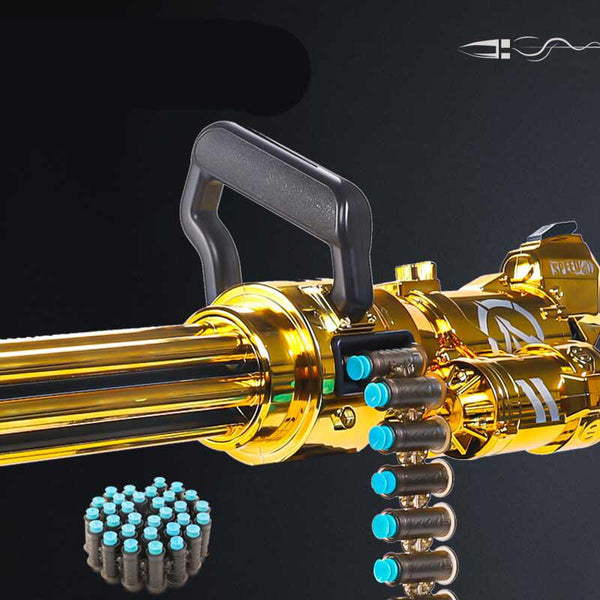 LH Dual Mode Belt Fed Gatling Nerf Machine Gun