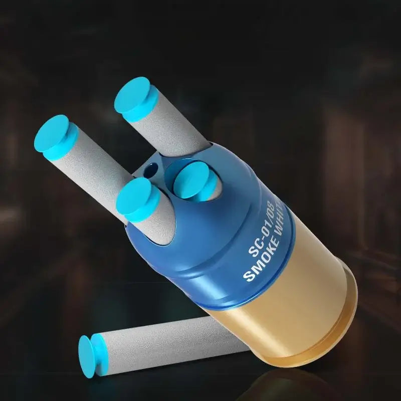 5-Shot Telescoping Stock PDX Howitzer Nerf Rocket Launcher