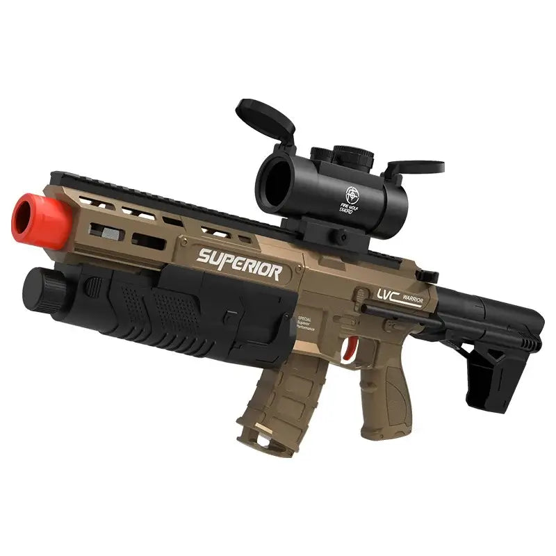 5-Shot Telescoping Stock PDX Howitzer Nerf Rocket Launcher