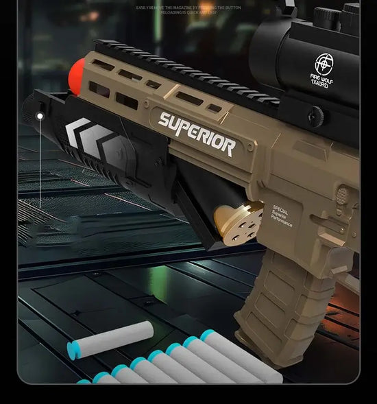 5-Shot Telescoping Stock PDX Howitzer Nerf Rocket Launcher