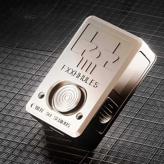 Poker Push Card Metal Fidget Slider Gun