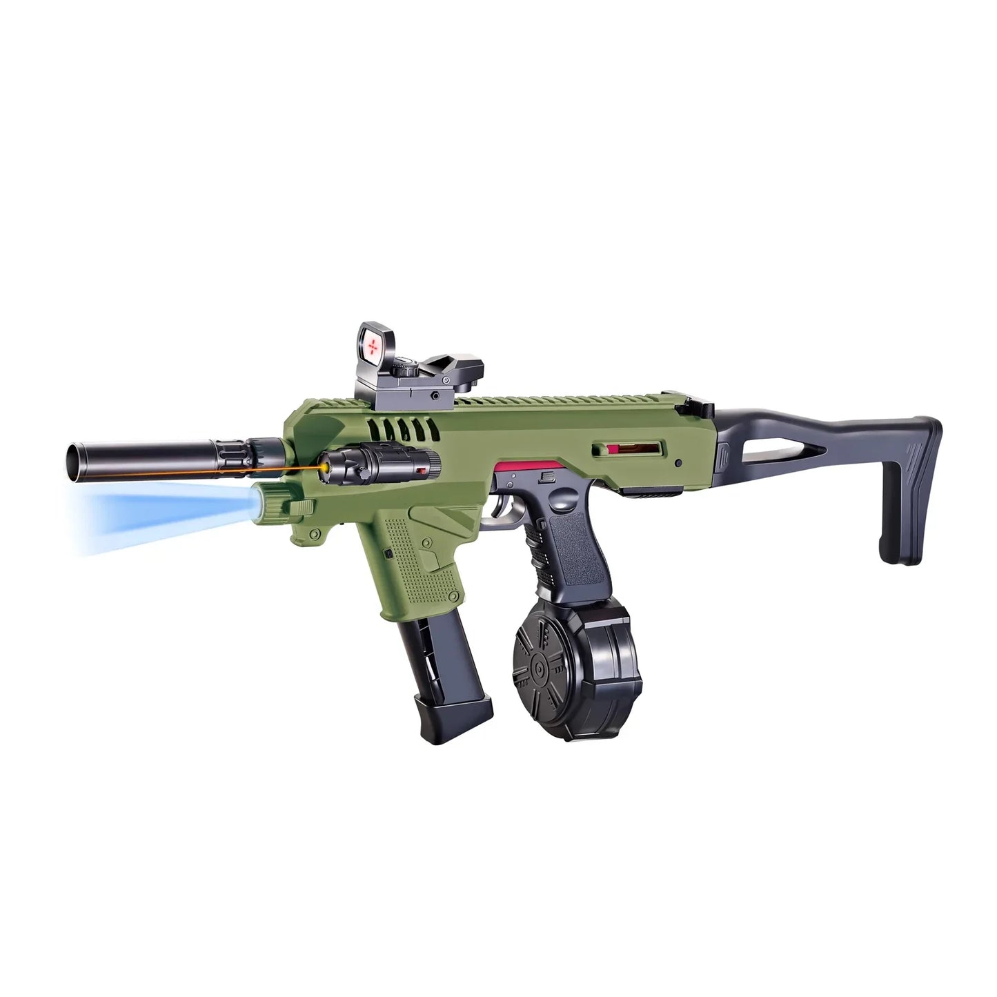 Semi Auto Plastic Gel Blaster Glock Orby Gun