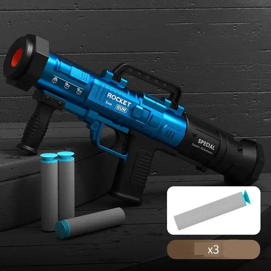 RPG Manual Nerf Bazooka Quick-Load Mechanism