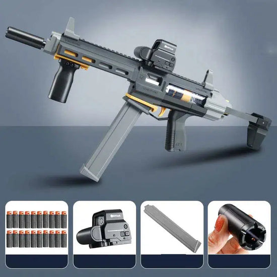 Black Sembylon Valkyrie Manual Nylon Nerf Rifle