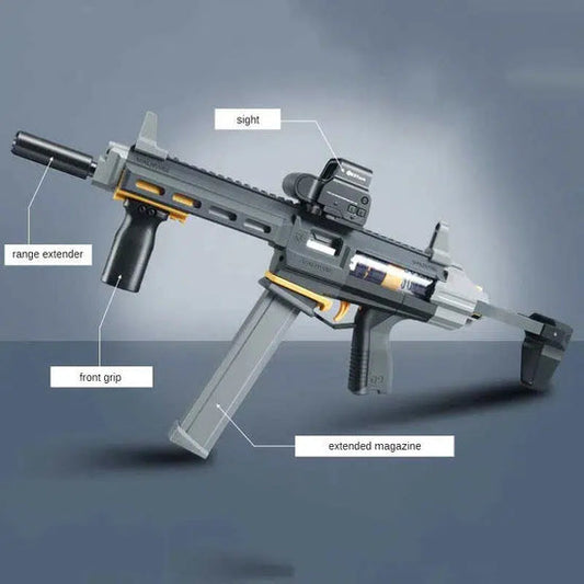 Black Sembylon Valkyrie Manual Nylon Nerf Rifle
