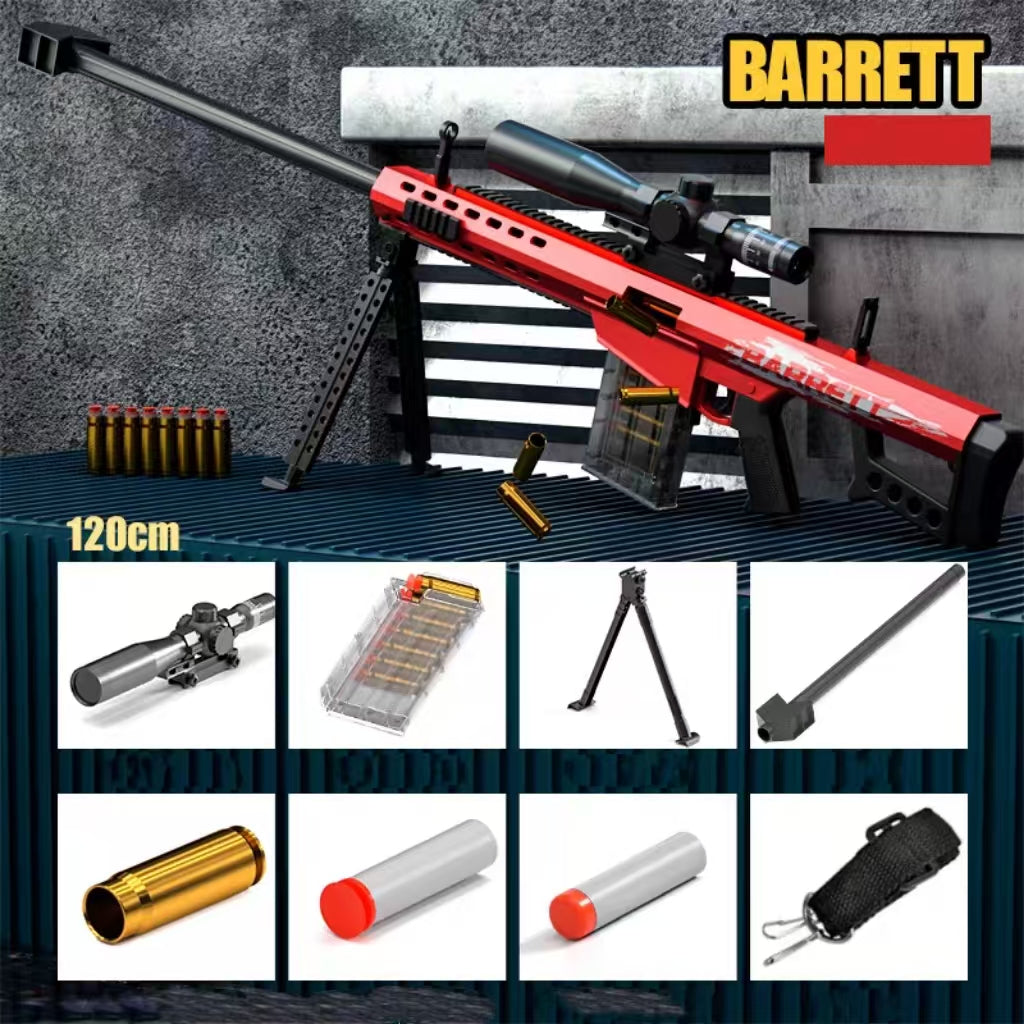 Barrett M107 Guns Nerf Sniper Rifle With Scope